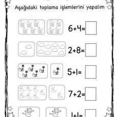 Eğitici Toplama İşlemleri: Temel Matematik alıştırmaları