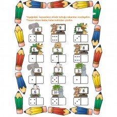 Eğitim Materyali: Hayvanlar ve Sayılarla Temel Matematik Çalışması (1-10)