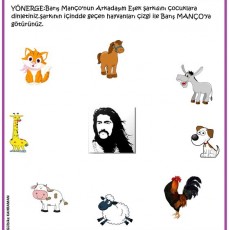 Hayvanlar ve Barış Manço ile Eğitici Şarkılar: Kedi, Köpek, At, Eşek, İnci, İnek, Kuzu, Tavuk, Zürafa ve Barış Manço