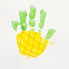 P is for Pineapple - Educational Art Activity