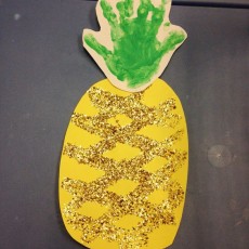 El Yapımı Ananas Kolajı: Çocuklar için Sanatsal Etkinlik
