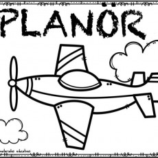 Uçak Şeması - PLANOR: Uçak Çizimi ve Renklendirme Etkinliği