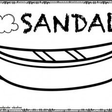 Sandal Boyama Çalışması - 1