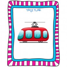 TAŞITLAR - Kırmızı Tramvay Resmi