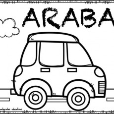 Araba Boyama Aktivitesi