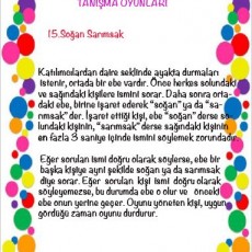 Tanışma Oyunları: 15. Soğan Sarımsak - Eğlenceli Grup Etkinliği