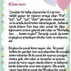 Tanışma Oyunları: İsim Treni Kullanımı ve Etkinlik Detayları