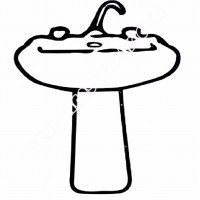 çocuklar-için-Lavabo-eşyalar-boyama-sayfası-4