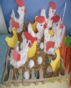 tavuk ve civcivler