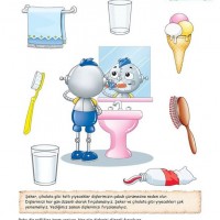 artık materyal ,okuma yazma çalişması ,kağit işleri,sulu boya çalişması (716)