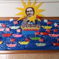 artık materyal,atatürk ,kağit işleri,aşure haftası,mevsımler,yüz ifadesi (1942)