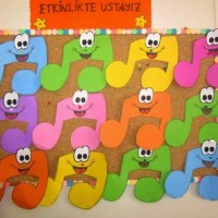 kagit işleri ,artık materyal ,sınıf süsü(1019)