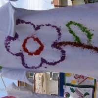 Kağıt katlama buruşturma, yuvarlama, sulu boya  (275)