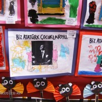 Kağıt katlama buruşturma, yuvarlama, sulu boya  (442)