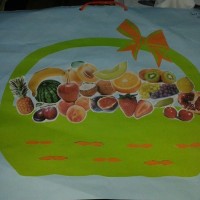 Kağıt katlama buruşturma, yuvarlama, sulu boya (713)