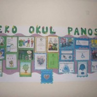 okul öncesınde kağit işler, duvar süsü ,davetiye kartları ,suluboya çalişması (5121)