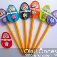 okul öncesınde kağit işler, duvar süsü ,davetiye kartları ,suluboya çalişması (5366)