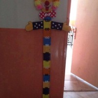 okul öncesınde kağit işler, duvar süsü ,davetiye kartları ,suluboya çalişması (6511)