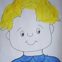 okul öncesınde kağit işler, duvar süsü ,davetiye kartları ,suluboya çalişması (6685)