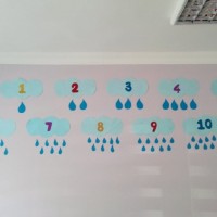 okul öncesınde kağit işler, duvar süsü ,davetiye kartları ,suluboya çalişması (6934)