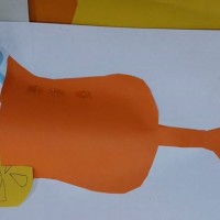 okul öncesınde kağit işler, duvar süsü ,davetiye kartları ,suluboya çalişması (6989)
