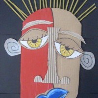sanat etkınlıgı,artık materyal, (123)