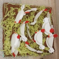 Artık Materyaller,Proje Çalişması, Sınıf Süsleme ,Kapı Süsü, Sayı Birleştirme,Arı Çalişması ,Balık ,Kuş ,Baykuş,Maymun ,Kurbağa Çalişması(1422)
