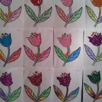 okul öncesinde boyma çalişması ve sanat etkinliği (262)