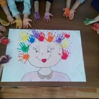 okul öncesinde boyma çalişması ve sanat etkinliği (518)